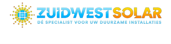 Logo van ZuidWest Solar, dé specialist voor uw duurzame installaties